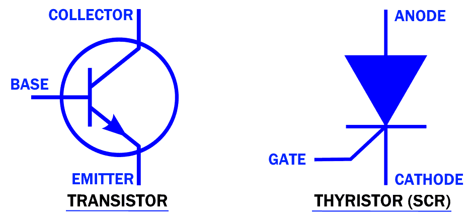 تفاوت تریستور با ترانزیستور